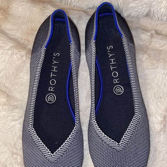 Like new Rothy’s cloud grey Birdseye round toe shoes - Picture 6 of 14